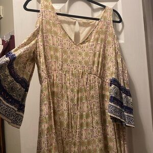 Entro paisley printed dress, size M